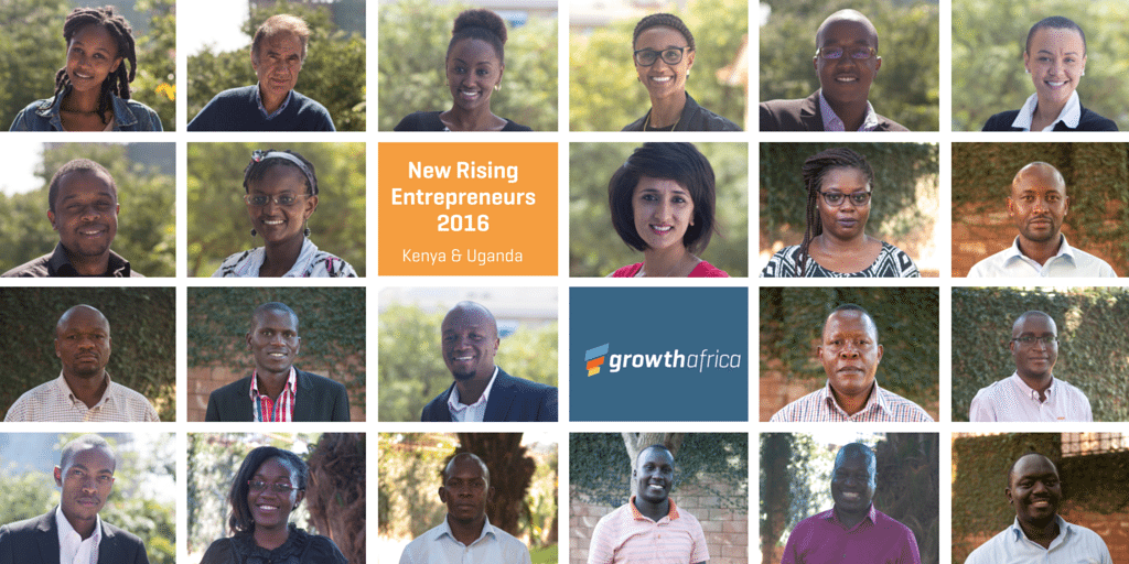 Collage of entrepreneurs selected Kenya and Uganda