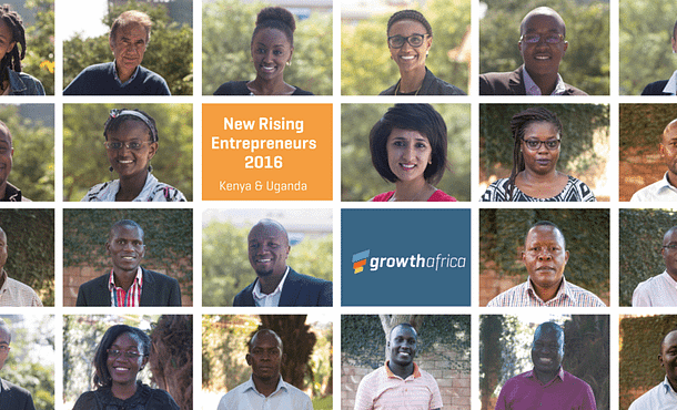 Collage of entrepreneurs selected Kenya and Uganda